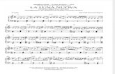 La Luna Nuova - PFM - Spartito Per Pianoforte e tastiera