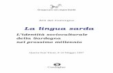 La lingua sarda, l'identità socioculturale della Sardegna nel prossimo millennio