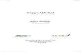 2011 ALITALIA Bilancio CONS Spiegazioni e Conti