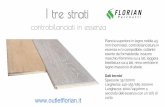 Pavimenti in legno italiani a tre strati controbilanciati in essenza | Outlet Florian