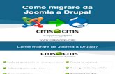 Come Migrare da Joomla a Drupal