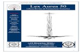 Lex Aurea 50 - Libera Rivista di Formazione Esoterica