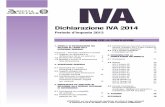 IVA Annuale 2014 Istruzioni