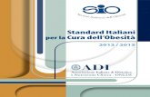 Standard italiani per la cura dell'obesità 2013