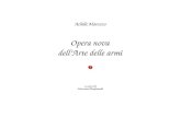 1568 Achille Marozzo Opera Nova Chiamata Duello Trascrizione