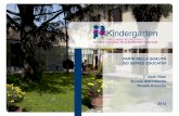 Carta dei Servizi scuola Kindergarten