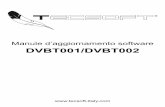 Manuale d'Aggiornamento Software DVBT001 - DVBT002_ITA