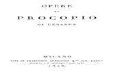 Procopio di Cesarea - Storia Segreta. Gli Edifìzii dell'imperatore Giustiniano