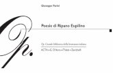 Giuseppe Parini - Poesie Di Ripano Eupilino
