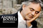 Andrea Bocelli Notte Iluminata (Digital Booklet)