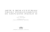 Arte e Beni Culturali Nel Magistero Di Giovanni Paolo II