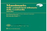 Massimario CT Lombardia