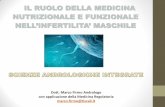 Il ruolo della Medicina Nutrizionale e Funzionale nell'Infertilità Maschile