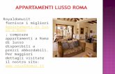 Acquistare appartamento di lusso a roma con prezzo abbordabile
