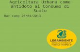 Presentazione agricoltura urbana