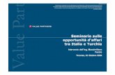Seminario sulle opportunità d'affari tra Italia e Turchia - Ottobre 2005