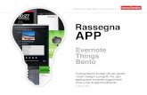 Rassegna APP - Evernote, Things, Bento