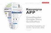 Rassegna APP - GoodReader, Google Docs, Quickoffice