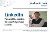 LinkedIn Potenzialità e Usabilità dei Social Network per l’azienda - Andrea Attanà di LinkedIn al Congresso ETAss, 2014