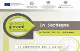 Garanzia Giovani in Sardegna: Opportunità