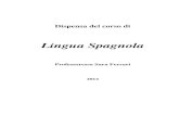 Dispensa Lingua Spagnola Prof. Ferrari Sara 2012