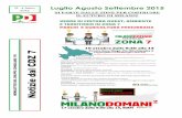 Newsletter di LUGLIO, AGOSTO e SETTEMBRE 2015 del Gruppo Consiliare PD di Zona 7-Milano