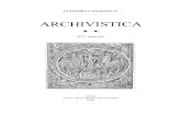 Archivistica - Casanova