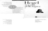 Georg w f Hegel Scienza Della Logica Vol