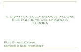 Economia e Politica Del Lavoro Presentazione Modena
