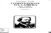 Composizioni da camera G.Verdi