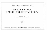 Giuliani - Metodo Per Chitarra Berben