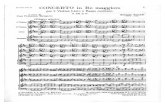 Vivaldi Concerto RV 93 Re Maggiore Partitura