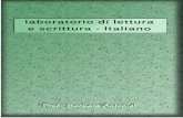Laboratorio Di Lettura e Scrittura - Italiano