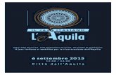 Programma Libretto Maratona Del Jazz L'Aquila 6 settembre 2015