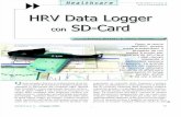 HRV Data Logger Con SD Card
