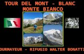Este PowerPoint contiene imágenes de la Etapa entre la bonita Ciudad de Courmayeur, hasta el Refugio Walter Bonatti por los Alpes Italianos.