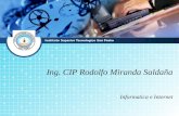 LOGO Informatica e Internet Instituto Superior Tecnologico San Pedro Ing. CIP Rodolfo Miranda Saldaña.
