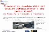 Piero De Sabbata –  piero.desabbata@bologna.enea.it  -  ENEA , UDA-PMI, XML-LAB
