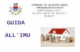 COMUNE  DI  OLIVETO LARIO - PROVINCIA DI LECCO- 23865 Oliveto Lario –