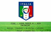FIGC – LEGA SERIE A – AIA INCONTRO  ARBITRI – DIRIGENTI – ALLENATORI – CAPITANI