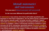 Metodi matematici dellâ€™astronomia