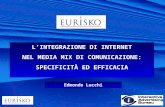 L’INTEGRAZIONE DI INTERNET NEL MEDIA MIX DI COMUNICAZIONE: SPECIFICITÀ ED EFFICACIA
