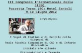 III Congresso Internazionale della SISBQ  Porretta Terme (BO) Hotel Santoli  9-10 Giugno 2012