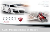 Audi: l’acquisizione di Ducati