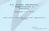 U.O. Sistemi Informativi,  Organizzazione e Controlli (Responsabile A. M. Terrile)