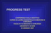 PROGRESS TEST