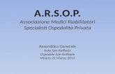 A.R.S.O.P. Associazione Medici Riabilitatori Specialisti Ospedalità Privata