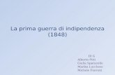 La prima guerra di indipendenza (1848)