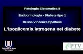 Patologia Sistematica II Endocrinologia - Diabete tipo 1 Dr.ssa Vincenza Spallone