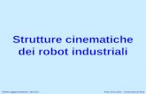 Strutture cinematiche dei robot industriali